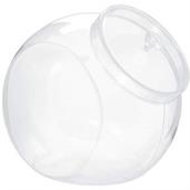 Candy Jar Plastic Container With Lid (1)