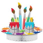 Art Party Honeycomb Centerpiece