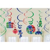PJ Mask SWIRL DECORATIONS