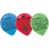 PJ Masks Latex Balloons 12''