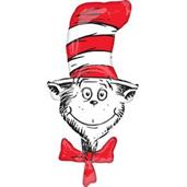 Cat in the Hat Jumbo Foil Balloon