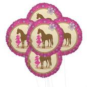 Western Cowgirl Party (pack of 5) Foil Balloon Kit 18"