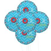 Splashin Pool Party  Foil Balloon Kit 18"