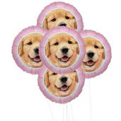 Rachaelhale Glamour Dogs 5pc Foil Balloon Kit 18" 