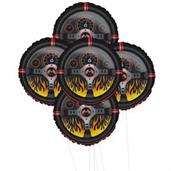 Racecar Racing Party 5pc Foil Balloon Kit 18" 
