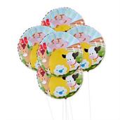 Barnyard 5pc Foil Balloon Kit 18" 