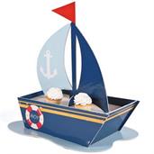 Nautical Sailboat Cupcake Holder