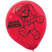 Super Mario Latex Balloons - (6 Pack)