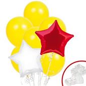 Red & Yellow Balloon Bouquet