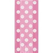 Hot Pink Dots Cello Favor Bags (20 Pack)