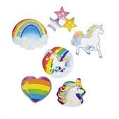 Unicorn Glitter Cutouts (6)
