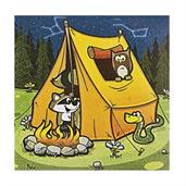 Camp Adventure Beverage Napkins(16)