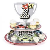 Racecar Birthday Cupcake Stand