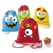 Silly Monster Drawstring Backpack(12)