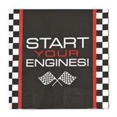 Racecar Checker Lunch Napkin (16)