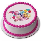 My Little Pony 7.5" Round Edible Cake Topper (Each)