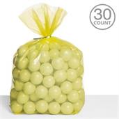 Cello Bags Yellow (30 Count)