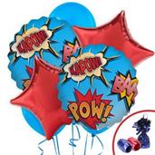 Superhero Comics Balloon Bouquet