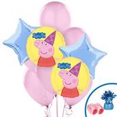 Peppa Pig Balloon Bouquet 