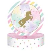 Unicorn Sparkle Honeycomb Centerpiece