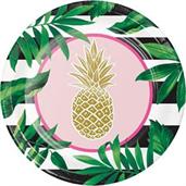 Pineapple 9" Lunch Plate (8)