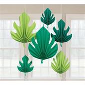 You had me at Aloha Palm Leaf Shaped Fand Decoration