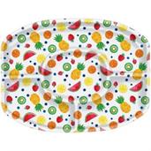 Hello Summer Sectional Plastic Platter