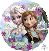 Frozen Anna And Elsa Foil Balloon