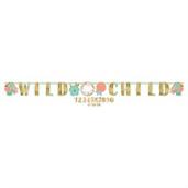 Boho Birthday Girl Jumbo Letter Banner