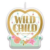 Boho Birthday Girl Birthday Candle