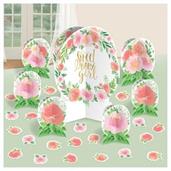 Floral Baby Centerpiece Table Decoration Kit