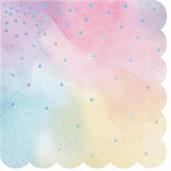Iridescent Shaped Lunch Napkin (16)