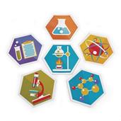 Science Party Wall Cutouts (6pcs)