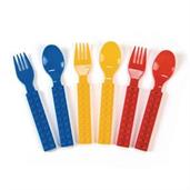 Block Party Fork & Spoon Set (16pc)