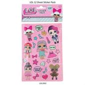 LOL Surprise Stickers (12 Sheets)