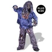 Complete Zombie Adult Plus Costume