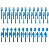 Forks & Spoons - Royal Blue (24 Each)