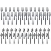 Forks & Spoons - Silver (24 Each)