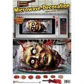 Creepy Kitchen Microwave Removable Decoration