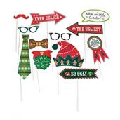 Ugly Sweater Photo Stick Props (12pc)