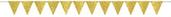 Create Your Own Glitter Gold Pennant Banner