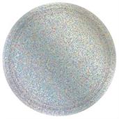 Prismatic Silver Lunch Plate (8)