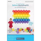Balloonn Backdrop Kit - Primary Colors