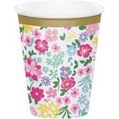 Floral Tea Party 9oz. Cup (8)