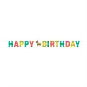 Fiesta Fun 96" x 6" Happy Birthday Banner