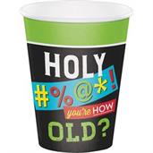 Old Age Humor 12oz Paper Cups (8)