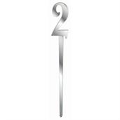 Mirror Cake Topper - Silver 2