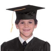 Black Graduation Child Cap