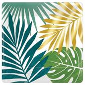 Key West Metallic Square Dessert Plate (8)