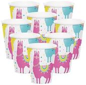 Llama Party 9oz.Cup (8)